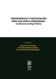 TRANSPARENCIA Y PARTICIPACION PARA UNA NUEVA GOBERNANZA MEM