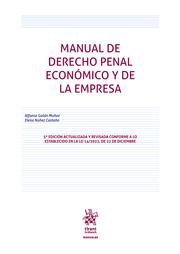 MANUAL DE DERECHO PENAL ECONOMICO Y DE LA EMPRESA