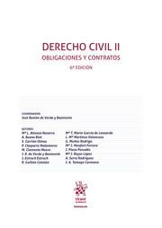 DERECHO CIVIL II. OBLIGACIONES Y CONTRATOS (6ª ED-2023)