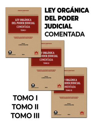 LEY ORGANICA DEL PODER JUDICIAL 2024 (3 VOLS)