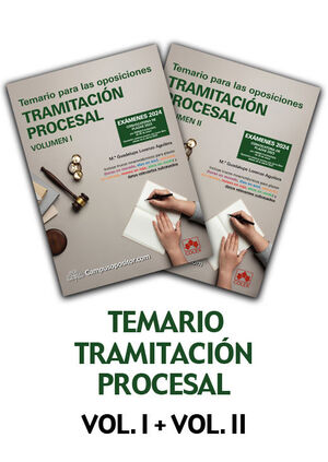 TEMARIO TRAMITACION PROCESAL VOL I Y II