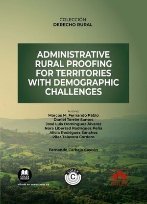 ADMINISTRATIVE RURAL PROOFING FOR TERRITORIES WITH