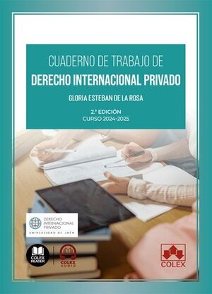 CUADERNO DE TRABAJO DE DERECHO INTERNACIONAL PRIVADO