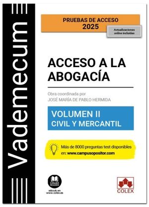 VADEMECUM ACCESO A LA ABOGACIA. VOLUMEN II