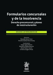 FORMULARIOS CONCURSALES Y DE LA INSOLVENCIA.