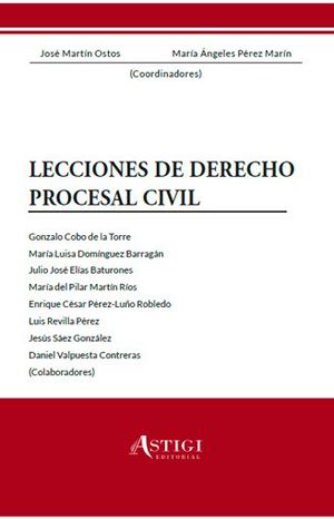 LECCIONES DE DERECHO PROCESAL CIVIL