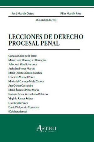 LECCIONES DE DERECHO PROCESAL PENAL