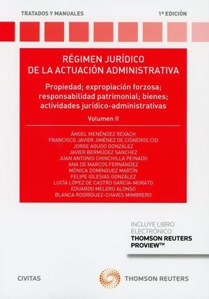 RÉGIMEN JURÍDICO DE LA ACTUACIÓN ADMINISTRATIVA, II