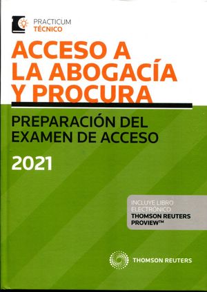 ACCESO A LA ABOGACIA Y PROCURA PREPARACION EXAMEN 2021 DUO