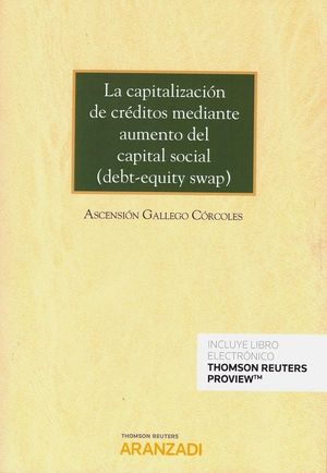 LA CAPITALIZACIÓN DE CRÉDITOS MEDIANTE AUMENTO DEL CAPITAL SOCIAL