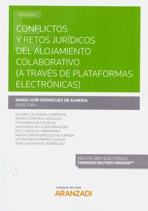 CONFLICTOS Y RETOS JURIDICOS DEL ALOJAMIENTO COLABORATIVO