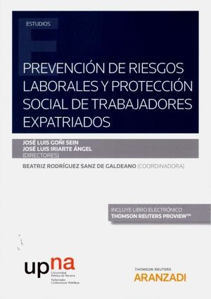 PREVENCION DE RIESGOS LABORALES Y PROTECCION SOCIAL DE TRABAJADORES EXPATRIADOS