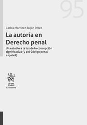 LA AUTORIA EN DERECHO PENAL