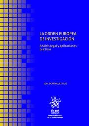 LA ORDEN EUROPEA DE INVESTIGACIÓN