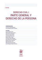DERECHO CIVIL I: PARTE GENERAL Y DERECHO DE LA PERSONA