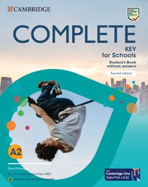 COMPLETE KEY FOR SCHOOLS W / O KEY (+DIGITAL) - ENGLISH FOR SPANISH SPEAKERS