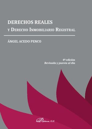 DERECHOS REALES YD ERECHO INMOBILIARIO ESTATAL