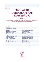 MANUAL DE DERECHO PENAL PARTE ESPECIAL I