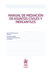 MANUAL DE MEDIACION EN ASUNTOS CIVILES Y MERCANTILES