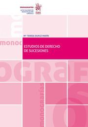 ESTUDIOS DE DERECHO DE SUCESIONES