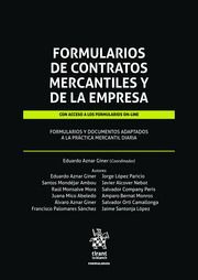 FORMULARIOS DE CONTRATOS MERCANTILES Y DE LA EMPRESA