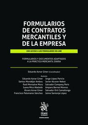 FORMULARIOS DE CONTRATOS MERCANTILES Y DE LA EMPRESA