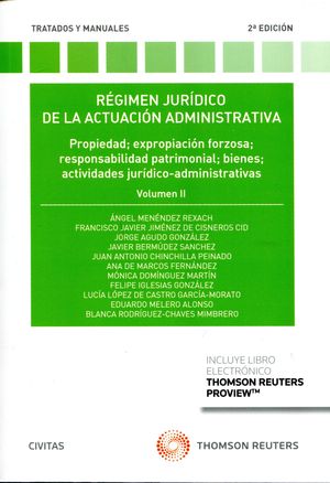 REGIMEN JURIDICO DE LA ACTUACION ADMINISTRATIVA, II
