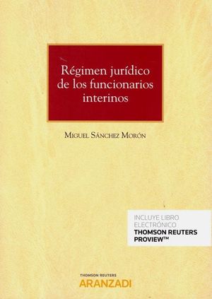 REGIMEN JURIDICO DE LOS FUNCIONARIOS INTERINOS