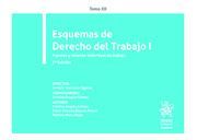 ESQUEMAS DE DERECHO DEL TRABAJO I. TOMO XII. 3ª ED.