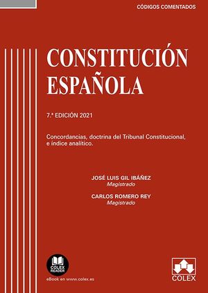 CONSTITUCION ESPAÑOLA - CODIGO COMENTADO