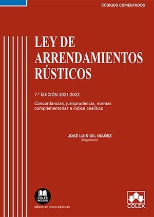 LEY DE ARRENDAMIENTOS RUSTICOS 2021-2022