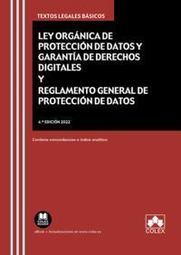 LEY ORGANICA DE PROTECCION DE DATOS Y GARANTIA DE DERECHOS DIGITALES 2022