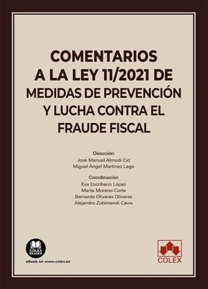 COMENTARIOS A LA LEY 11/2021 DE MEDIDAS DE PREVENCION