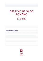 DERECHO PRIVADO ROMANO