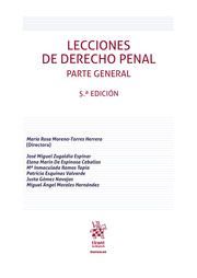 LECCIONES DE DERECHO PENAL. P-G.