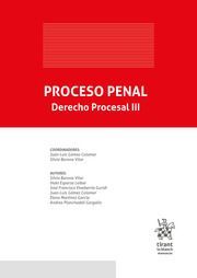 PROCESO PENAL ( DERECHO PROCESAL III )