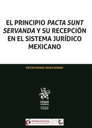 EL PRINCIPIO PACTA SUNT SERVANDA Y SU RECEPCIÓN EN EL SISTEMA JURÍDICO MEXICANO