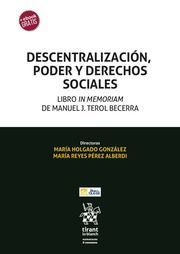 DESCENTRALIZACIÓN, PODER Y DERECHOS SOCIALES