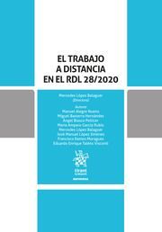 EL TRABAJO A DISTANCIA EN EL RDL 28/2020