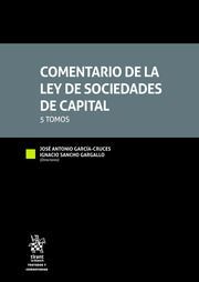 COMENTARIO DE LA LEY DE SOCIEDADES DE CAPITAL(5 TOMOS)