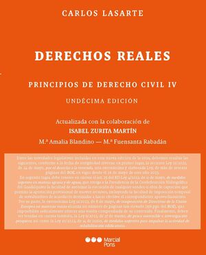 PRINCIPIOS DE DERECHO CIVIL, IV: DERECHOS REALES