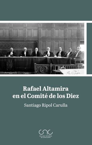 RAFAEL ALTAMIRA EN EL COMITE DE LOS DIEZ