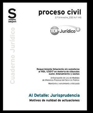 MOTIVOS DE NULIDAD DE ACTUACIONES