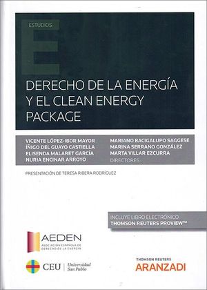 DERECHO DE LA ENERGIA Y CLEAN ENERGY PACKAGE