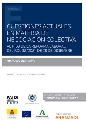 CUESTIONES ACTUALES EN MATERIA DE NEGOCIACIÓN COLECTIVA