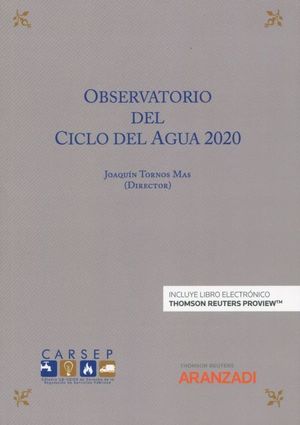 OBSERVATORIO DEL CICLO DEL AGUA 2020