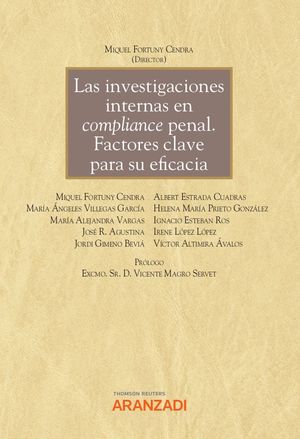 LAS INVESTIGACIONES INTERNAS EN COMPLIANCE PENAL