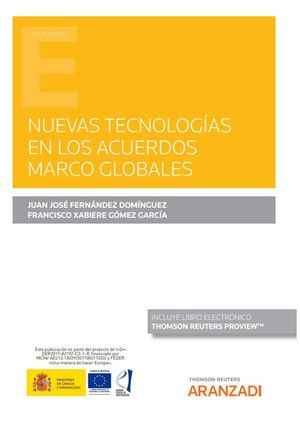 NUEVAS TECNOLOGÍAS EN LOS ACUERDOS MARCOS GLOBALES