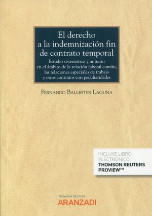 DERECHO A LA INDEMNIZACIÓN FIN DE CONTRATO TEMPORAL