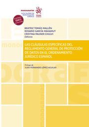 LAS CLÁUSULAS ESPECÍFICAS DEL REGLAMENTO GENERAL DE PROTECCIÓN